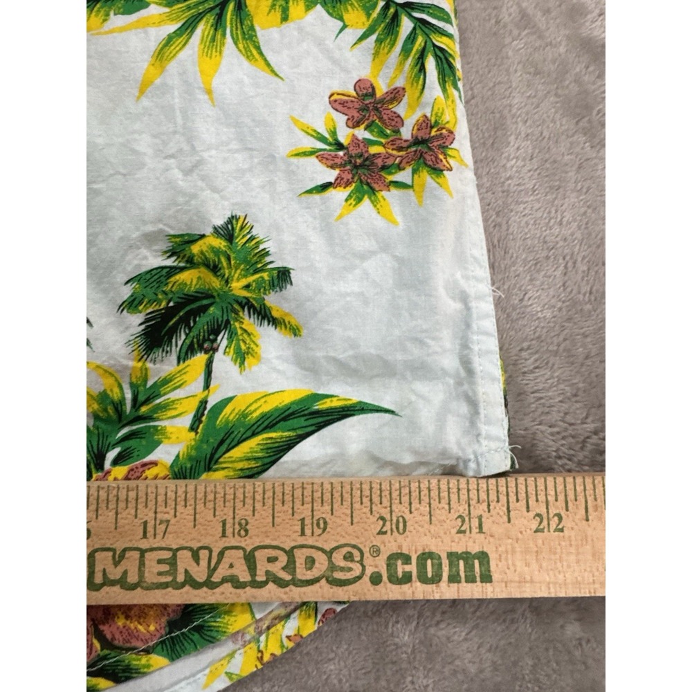 One Resolution Clothing Shirt Mens L Button Up Chest Pocket Hawaiian Tropical‎ - Picture 12 of 15